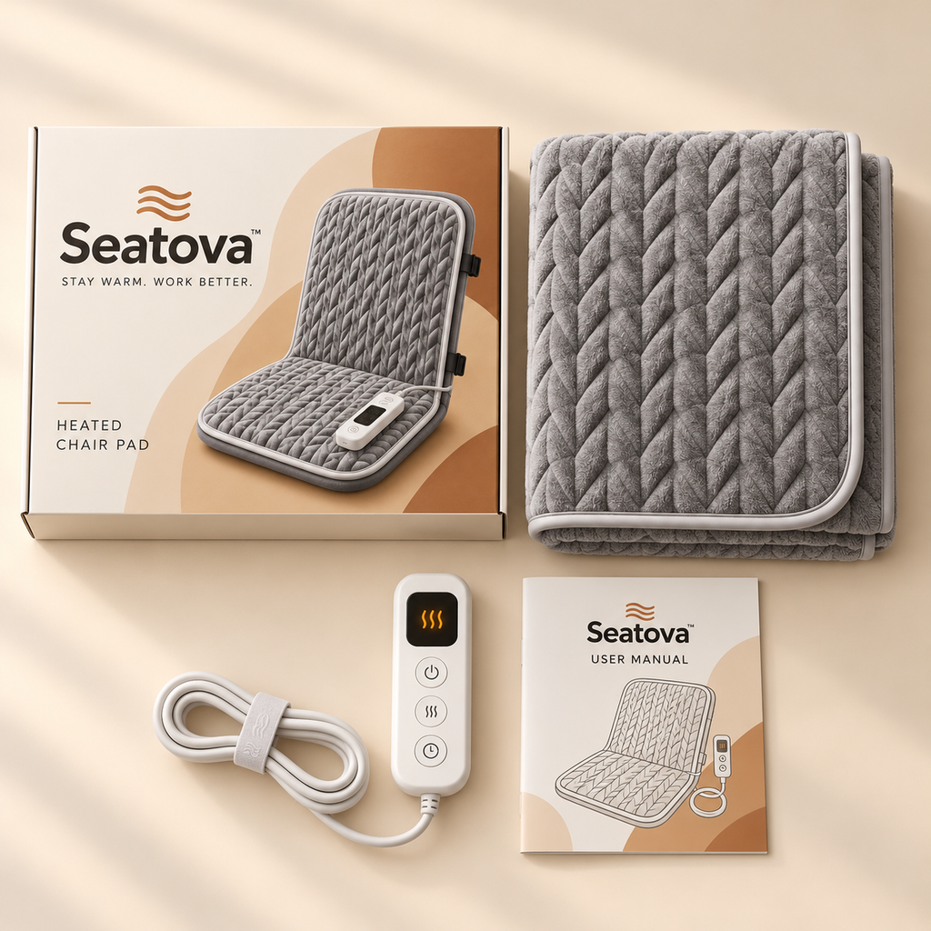 Heated Office Chair Pad | Seatova